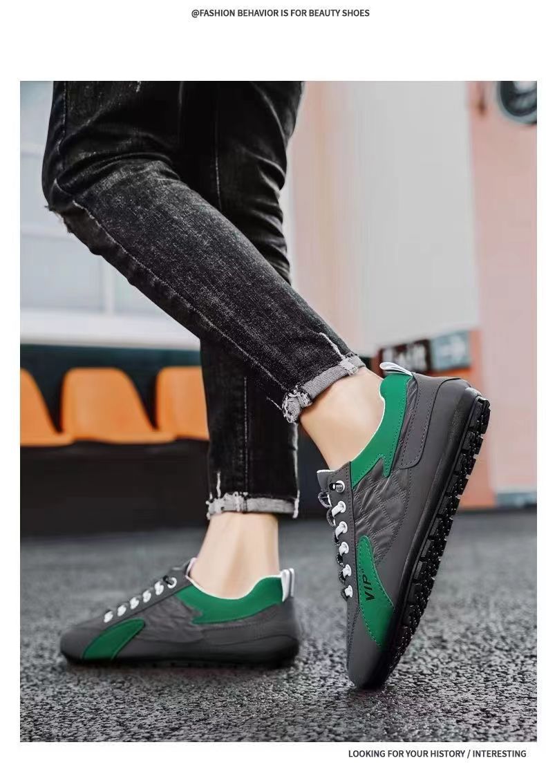 Baskets décontractées polyvalentes pour homme slip-on_voghion.com