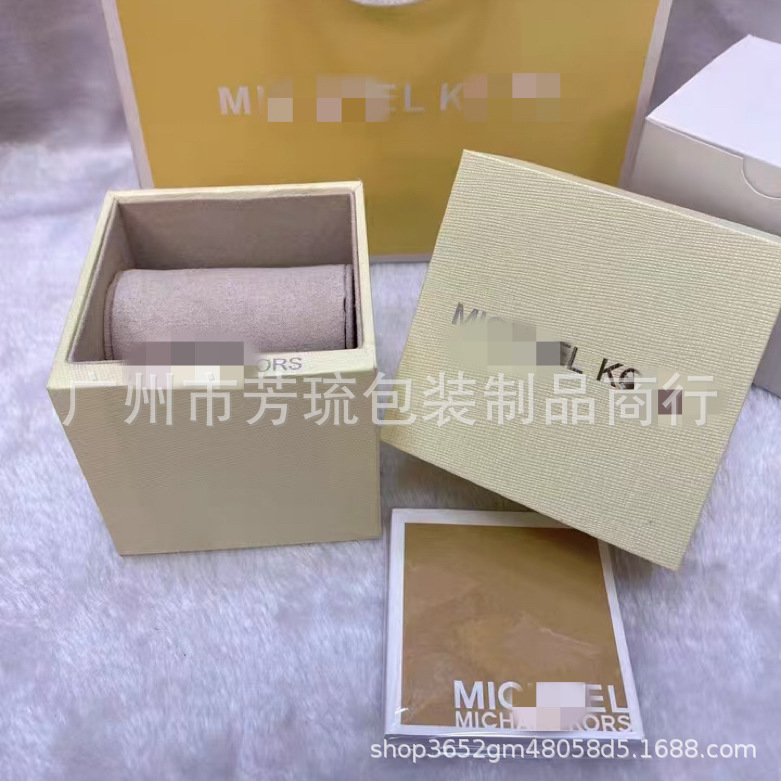 MK Watch Box Mai Home Watch Box Packaging Box MK Substitute Storage Box Gift Box Manual Handbag Full Set