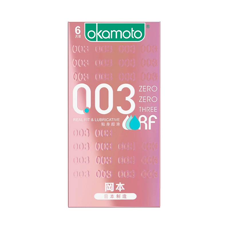 Okamoto Condom SKIN Pure Thin 003 Platinum Ultra-thin Ultra-lubricating Texture Ultra-thin Condom Adult Sex Products