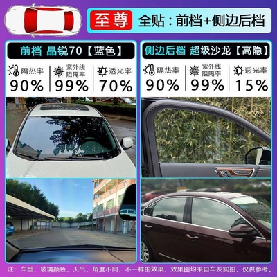 Automotive Film – Front Windshield, Explosion-Proof, Sun Protection, Heat