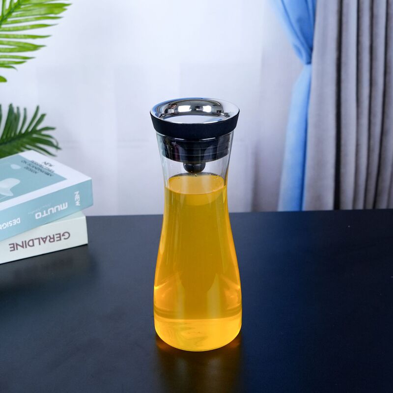 創意シンプルヨーロッパ式水晶ガラス冷水ポット洋式大容量耐熱家庭用冷水ポット|undefined