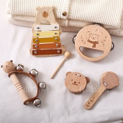 幼児木製オルフ楽器セット赤ちゃん音楽啓蒙打楽器ピアノ響板早教玩具
