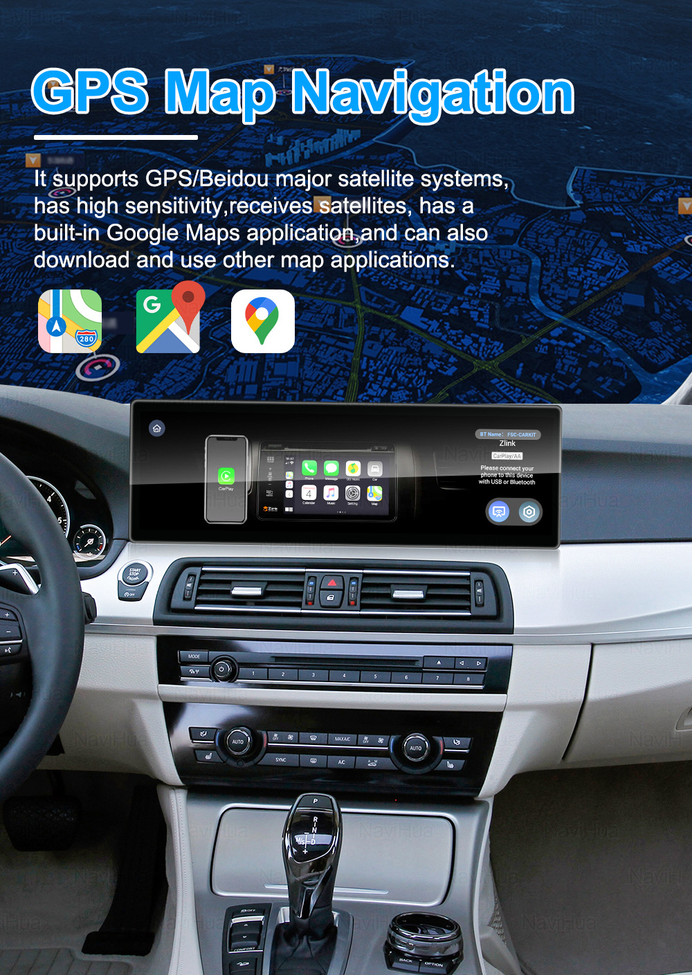 Suitable for Bmw 567 Series X1X5X6 Series 14.9inch Android Central Control Car Navigation All-In-One Machine 360 Functions