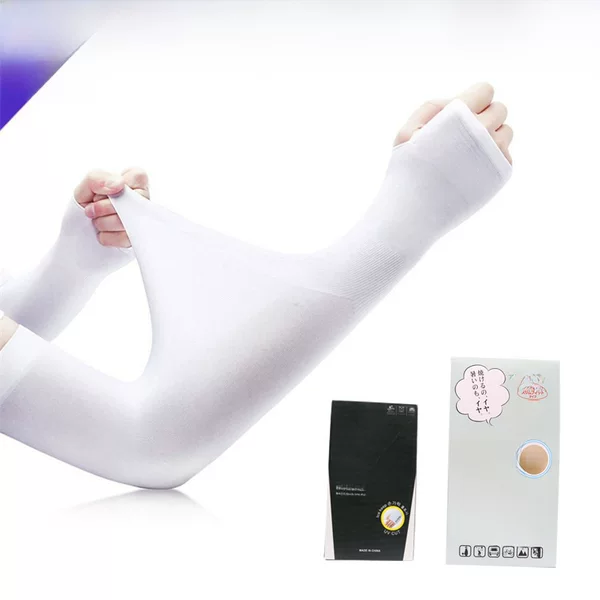 Sun Protection Sleeves, Cooling Outdoor Thin Ice Sleeves with Custom Printed Logo, Uv Protection, Ice-Cool, Quick-Dry, Sweat-Absorbent