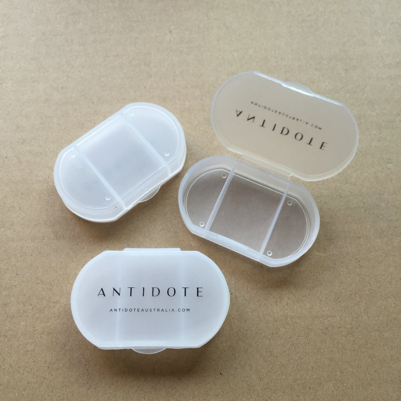 热销款三格食品医药盒 迷你一天医药盒 3格一日药盒 三格一日药盒