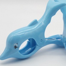 动物夹子毛巾夹沙滩夹海豚夹子家用卧室旅行夹子太阳眼镜鲸鱼夹