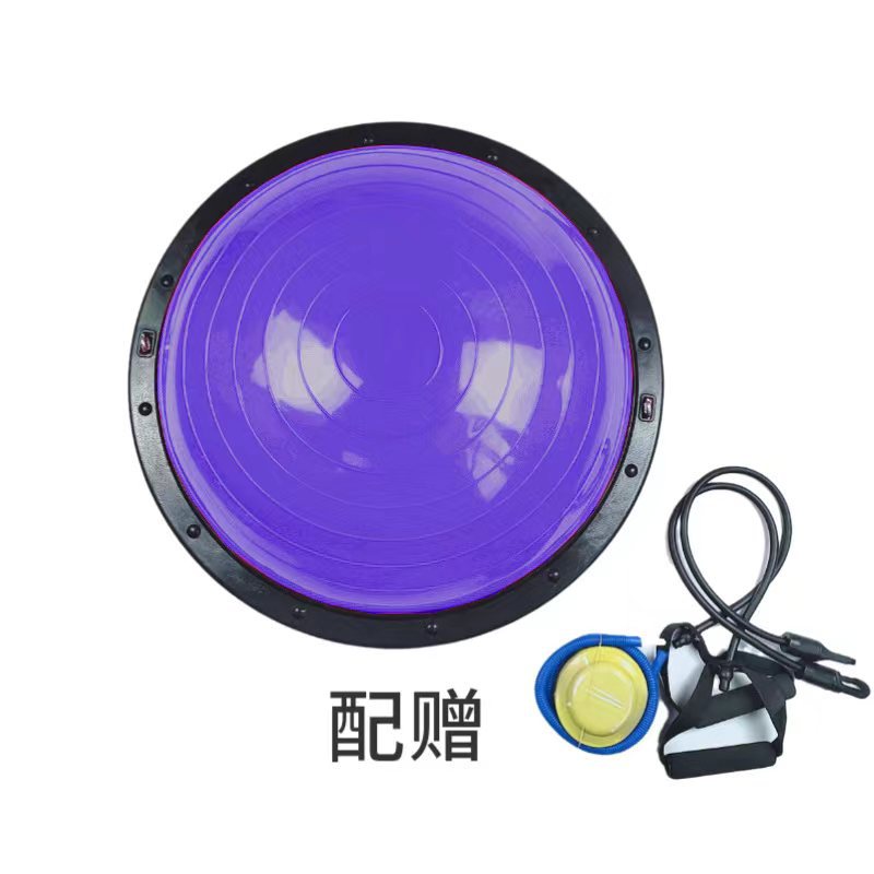 58cm semicírculo equilibrio bola engrosada a prueba de explosiones bola de velocidad de onda 46cm yoga hemisferio pilates fitness yoga pelota