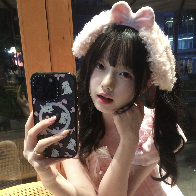 甘くて可愛い蝶結びのぬいぐるみのカチューシャ|undefined