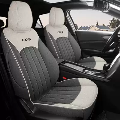 Modelə uyğun (Original) oturacaq örtükləri – Mazda Cx-5 Four Seasons Linen - dazzling-gray-rice-standard-edition-note-model-year-rear-half-bag
