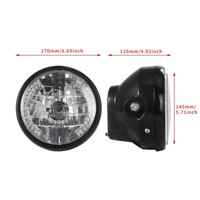 Ha Lei – Motorcycle headlights, headlights Headlight Angel Eye