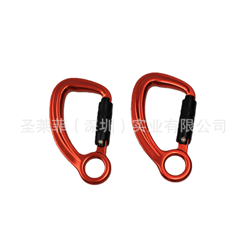 Aviation Aluminum 7075 Pet Leash with Carabiner D-Shaped Automatic Lock with Swivel Ring Spring Hook Manufacturer Wholesale