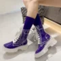 夏季大码小红新款马丁靴