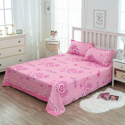 Factory direct sales of double sheets, single sheets, wholesale bedding, college dormitory bedding, large order quantity, preferential treatment