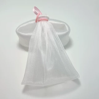 日式三环发泡网洗面奶自带挂扣双层起泡网打泡脸部洗面奶专用洁面