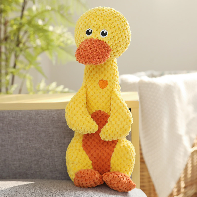 Corgi Golden Retriever lindo dinosaurio suministros para mascotas interactivo alivio tapado Juguete de perro transfronterizo sonido de felpa molar resistente a los mordiscos