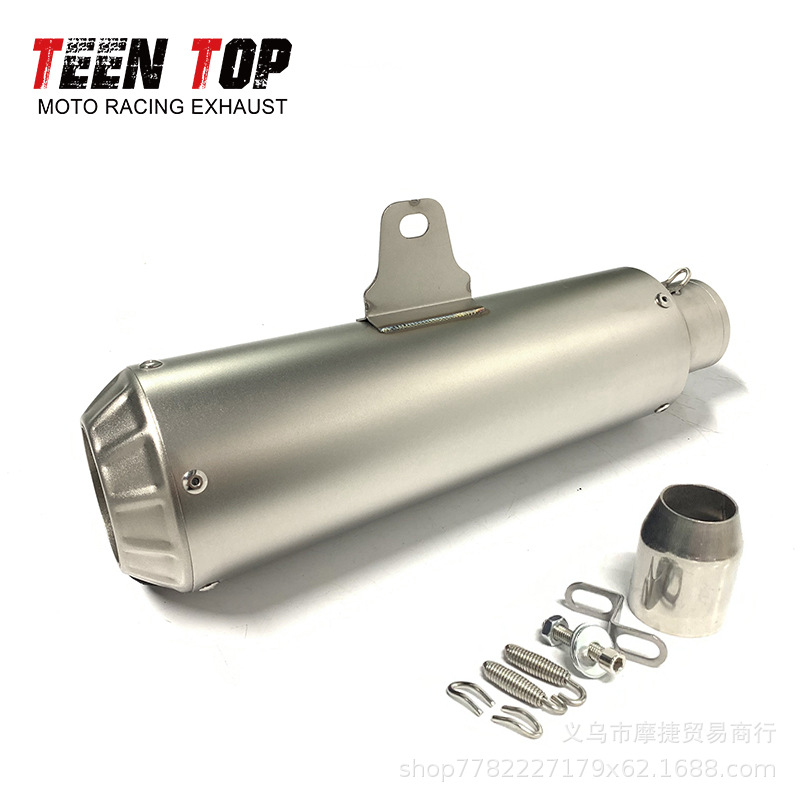 Motorcycle R3 R25 Mt03 Modified Exhaust Pipe Scorpio Universal Exhaust Tail Muffler 51mm