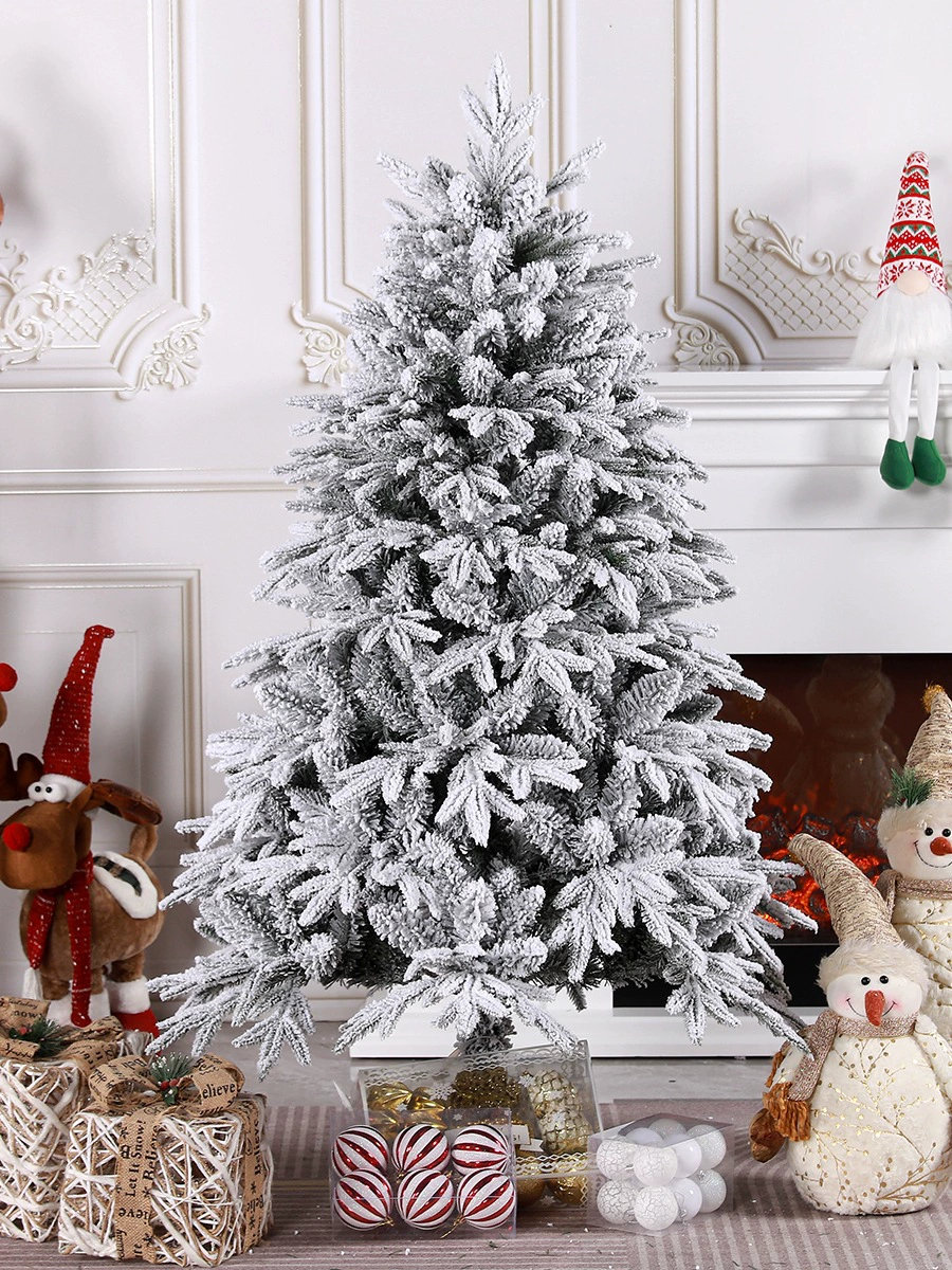Белая Christmas елочная серебристая снежинка сцена снежинка украшение домашний DIY Рождество Nordic стиль 2025 новый