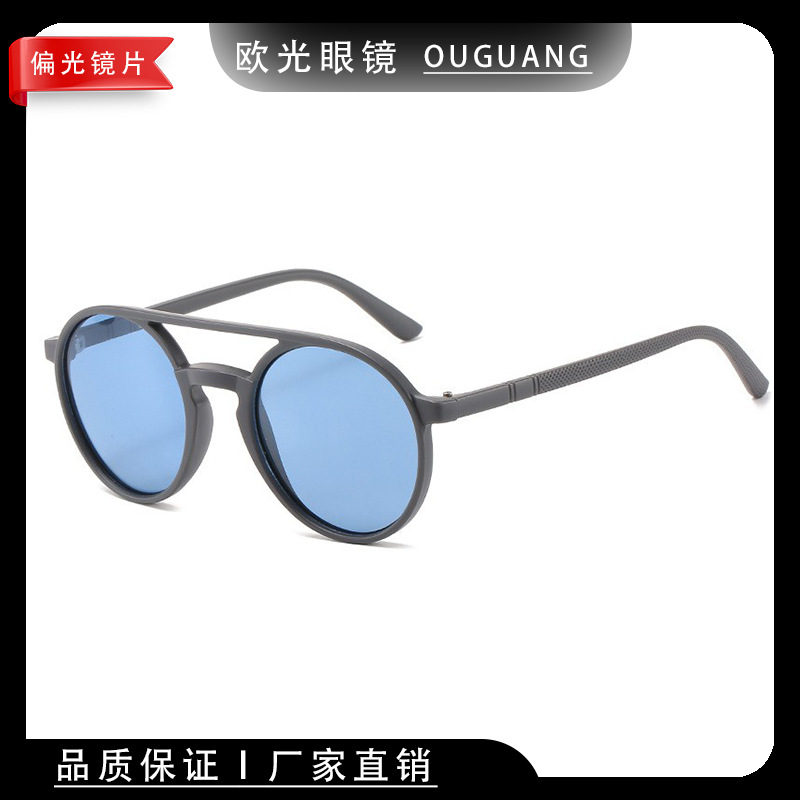 Nueva visión nocturna personalizada marco gafas de sol transfronterizo UV marco completo gafas de sol ventas directas de la fábrica
