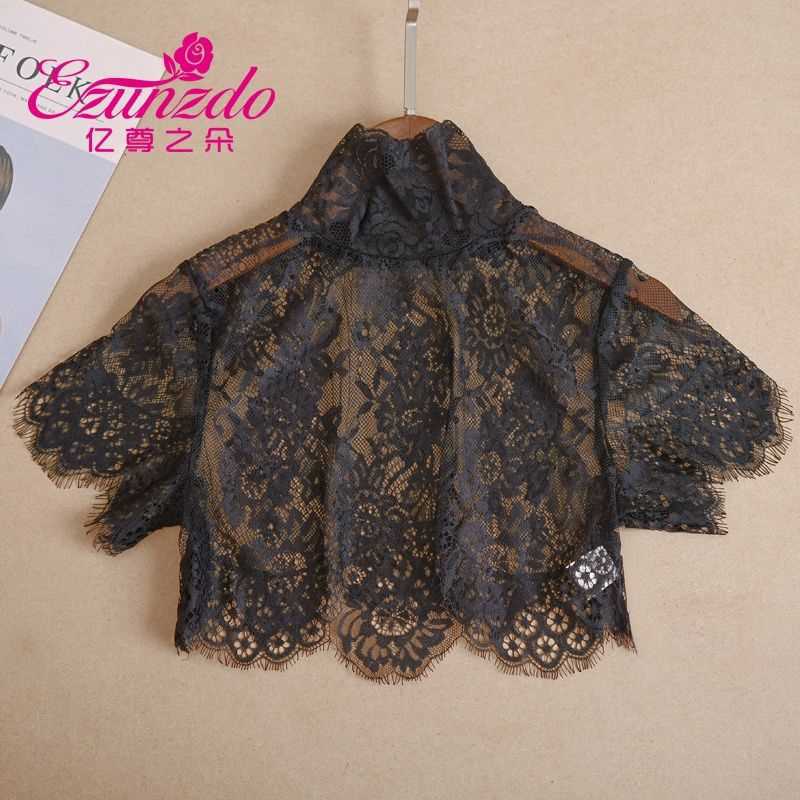 Universal base summer false collar, Korean style, with short sleeve