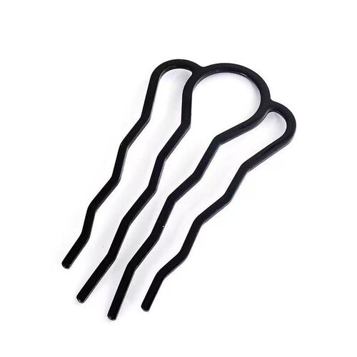 Lazy hair twister matte iron hairpin hair insert ball head hair twist tool U-shaped insert comb braiding artifact headgear