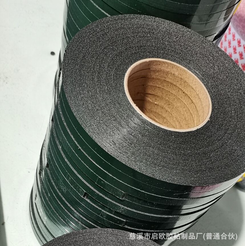 供应EVA泡棉胶带 PE汽车胶带 绿皮黑泡棉胶带 红皮黑泡棉胶带