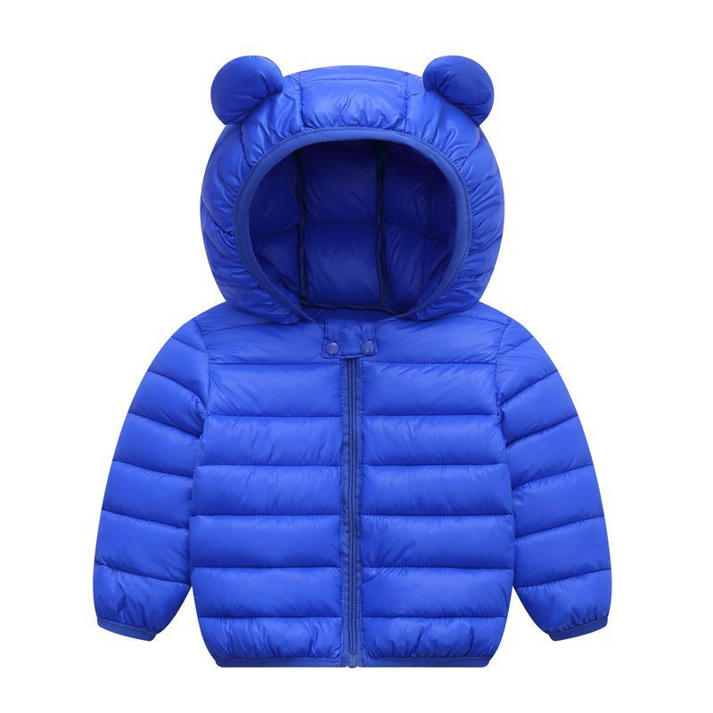 Children's down jacket autumn and winter warm coat light cotton padded coat