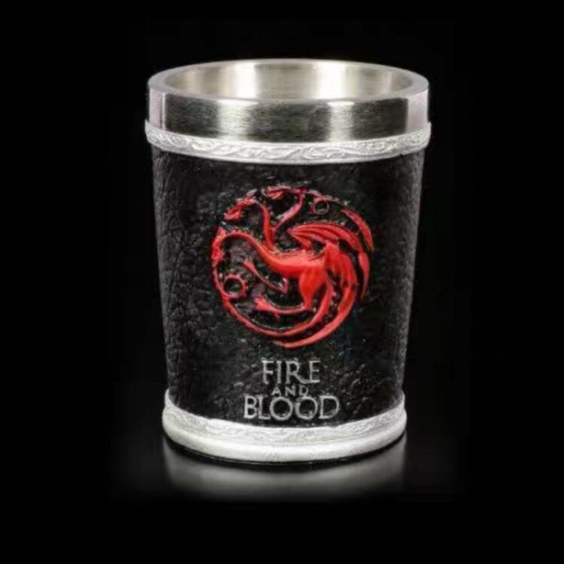 セール中のゲーム・オブ・スローンズシリーズのスピリットグラス、ビールグラス、ステンレス製ワイングラス、国内貿易用ハイボールグラス、ビールグラス|undefined