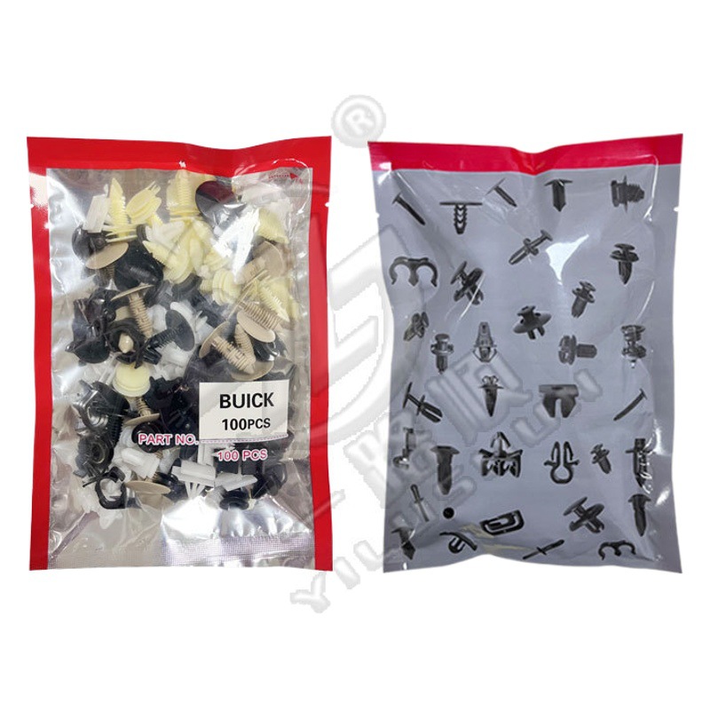 Adecuado para Buick coche parachoques empuje hebilla techo tronco clip puerta panel tira de sellado hebilla fija