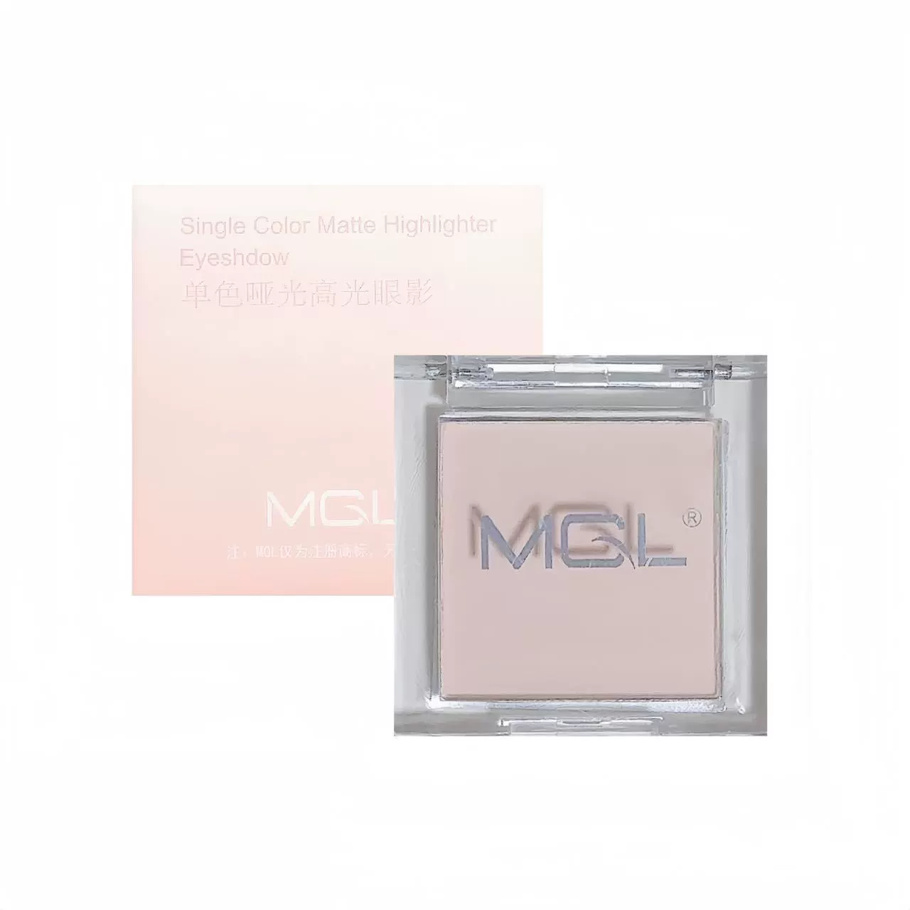 Highlighter & Mini Eyeshadow Palette, Waterproof Face Blush, Compact Shades 01–04