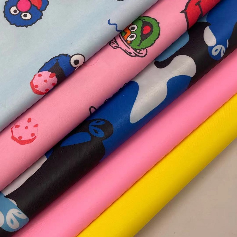 涤塔夫190t210t厂家直供防水复合面料pvc涂层布雨衣围裙装饰面料