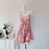 Lace-slip skirt
