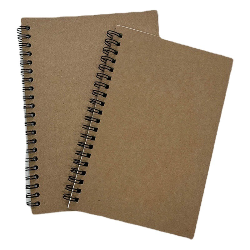 Блокнот оптом b6 из воловьей кожи для домашних заданий a5, пустые сетки, горизонтальная линия, студенческий помощник, вход, экзамен, практика, блокнот, блокнот на катушке