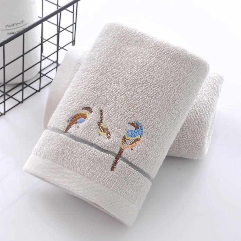 メーカー卸売32本の厚手の純綿タオル、吸水性があり、柔らかく肌に優しく、通気性のあるフェイスタオル、フェイスタオル|undefined