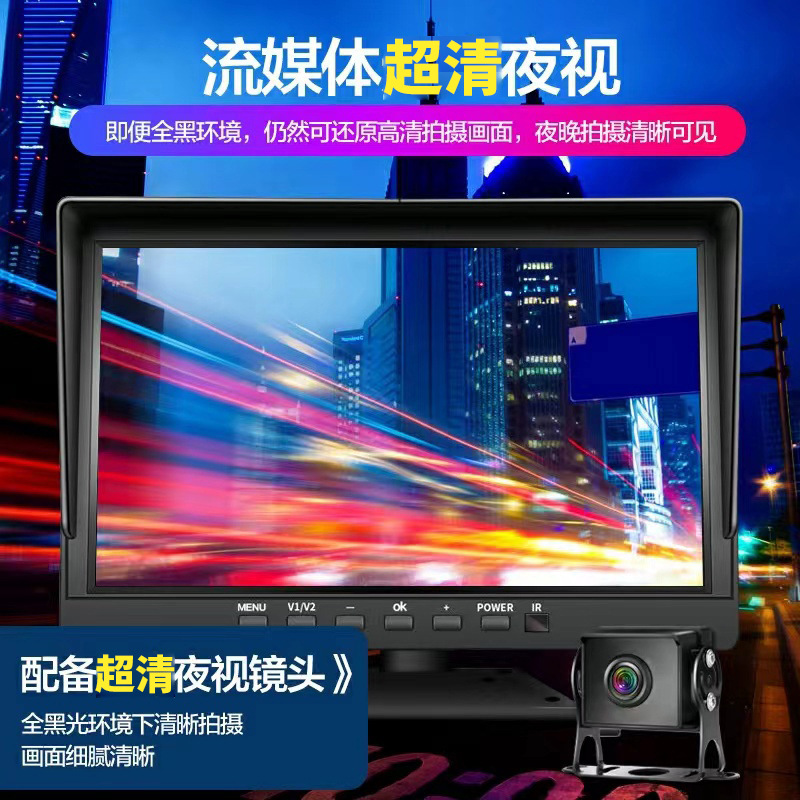 360-degree panoramic recorder, AI-powered smart surround-view dashcam, integrated imaging system for trucks and excavators