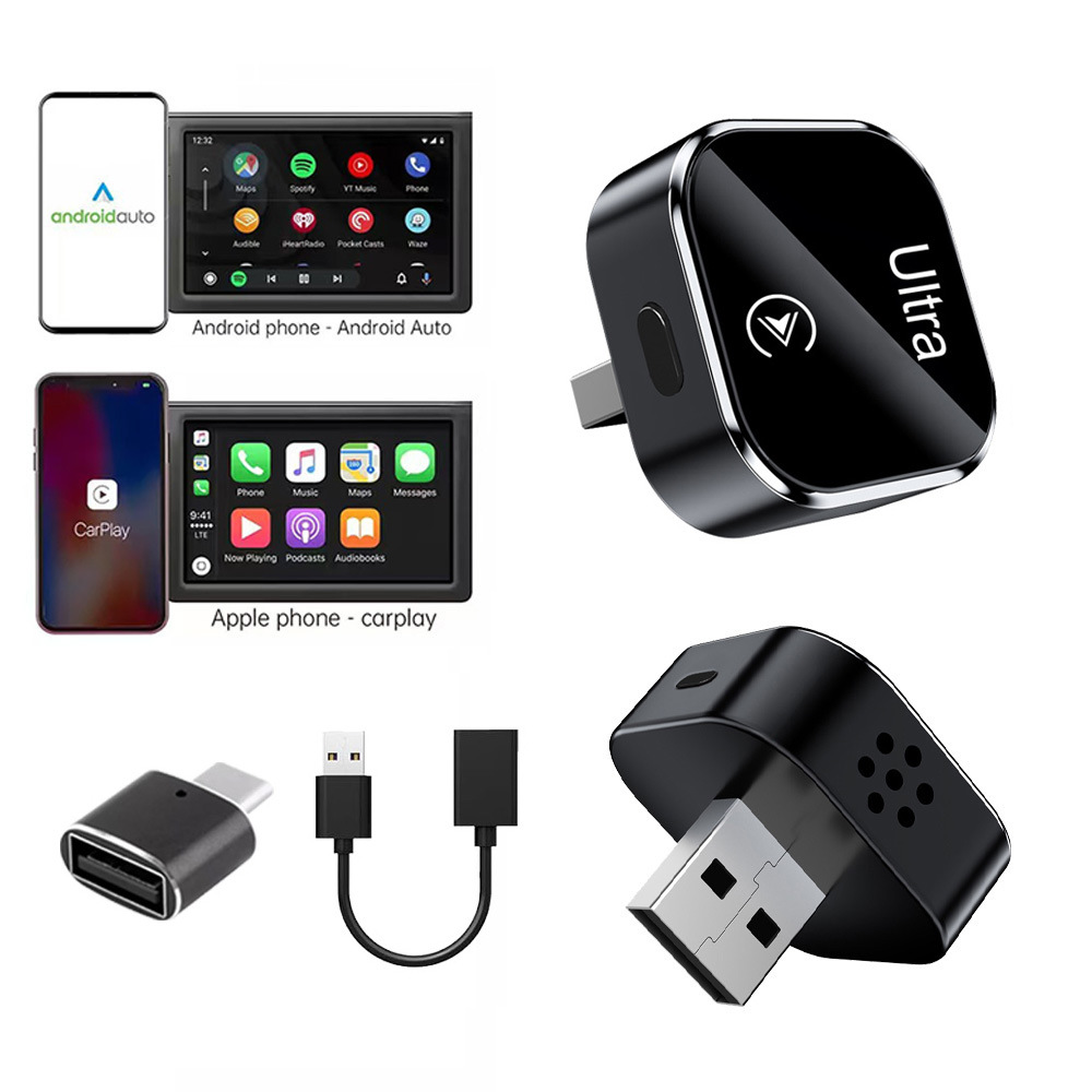 Pairike – Wireless CarPlay Simsiz CarPlay və Android Auto - k18-black-extension-cable