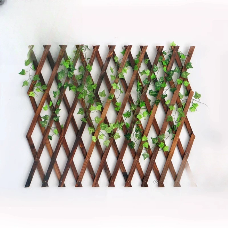 Деревянные решетки для забора, прочный антикоррозийный деревянный забор, рамка для восхождения, ограждение, украшение стены, уличный садовый забор, телескопическая подставка для цветов