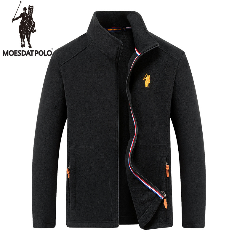 Counter Paul Polar Fleece Jacket Casual Men's Cardigan Warm Men's Top Loose Men's Spring and Autum Fleece