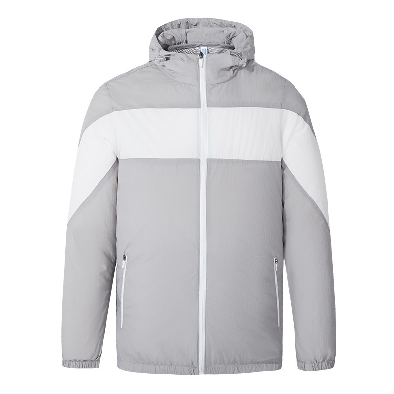 Ropa de aire acondicionado verano refrigeración ventilador ropa de piel ropa con ventilador de refrigeración inteligente chaqueta deportiva al aire libre para hombres