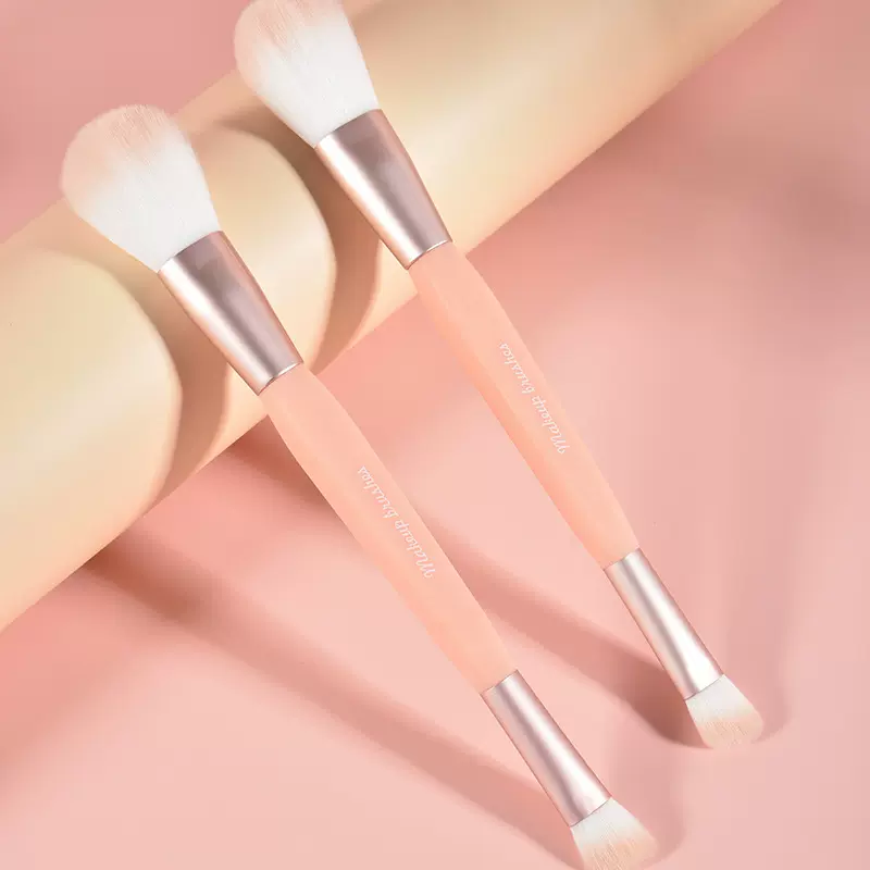 玛莉安双头双用化妆刷修饰脸部晕染自然刷毛柔软抓粉强散粉刷9033