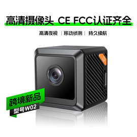 新品w02监控摄像头无线1080p高清室内wifi摄像机拇指小方块摄像头