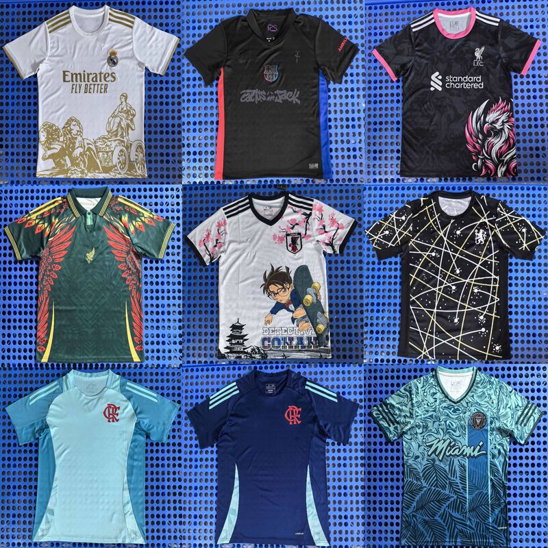 Chelsea Liverpool Real Madrid Flamengo Barcelona Miami Manchester United Armenia Short-Sleeved Football Jerseys