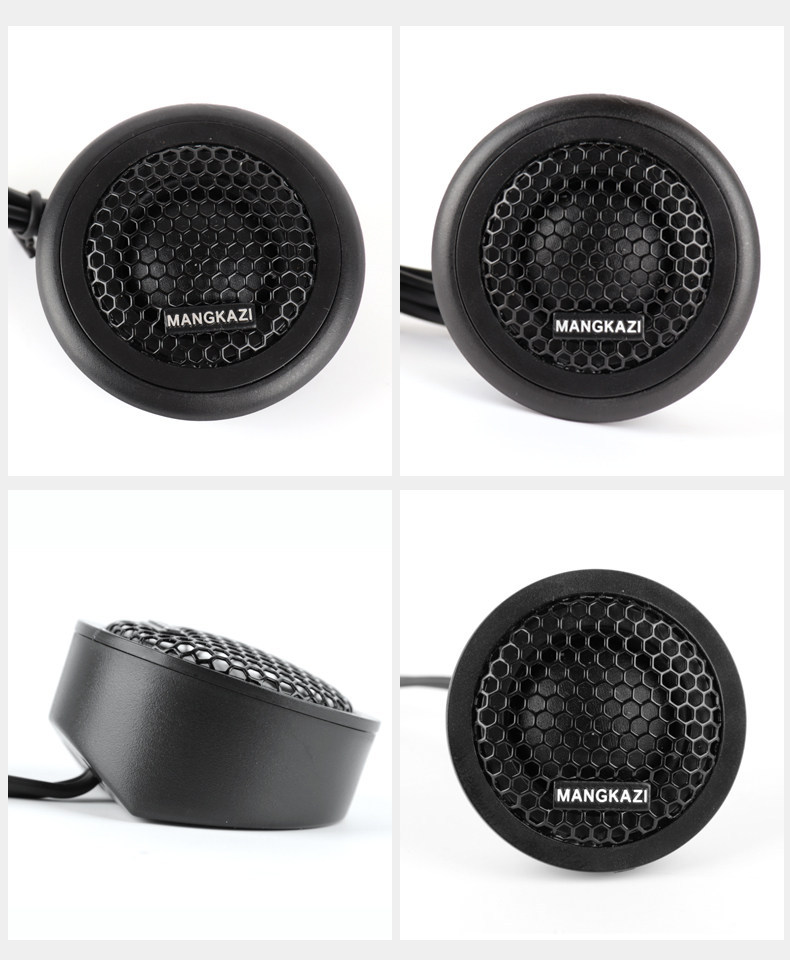 Suitable for car tweeter speaker modification, high-quality silk dome car tweeter, audiophile-grade, non-destructive installation