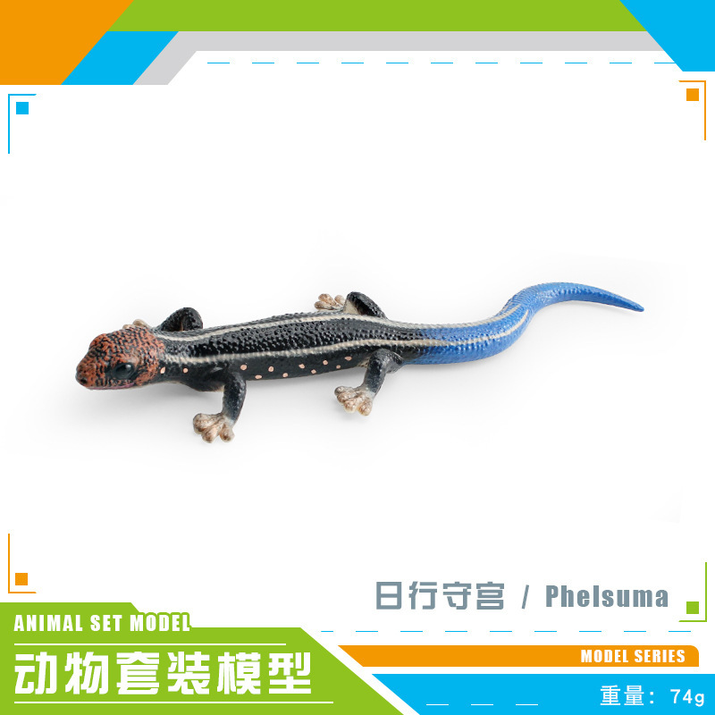 Simulación transfronteriza reptil anfibio camaleón lagartos bipedos serpiente lagartos de hierba modelo de decoración de hechizo de decoración estática