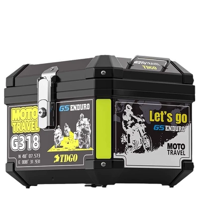 capacity 45L: Motorcycle trunk