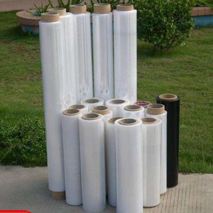 50cm Stretch Film Moving Packing Artifact Pe Stretch Film Industrial Large Roll Cling Film Plastic Film Wrap Wholesale