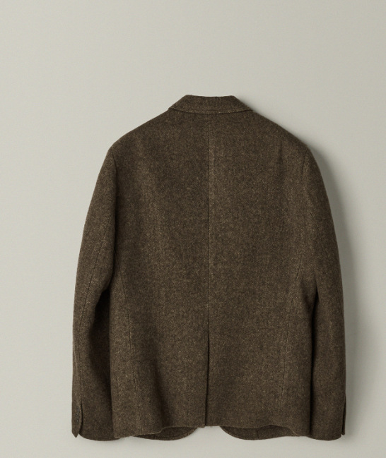 In Stock FAC*DE PATTE*N Woolen For Women Autumn Winter New Simple Elegant Commuter Blazer_ecoleips.com
