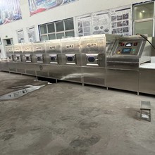 隧道式海绵烘干机 环保型乳胶枕干燥设备 乳胶床垫微波烘干设备