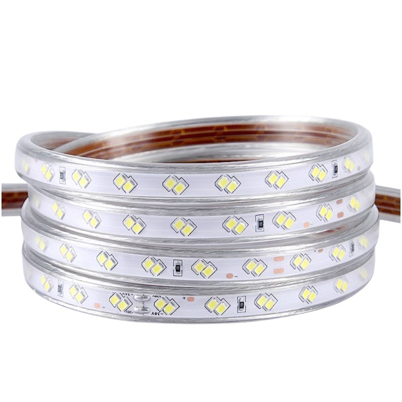 Luces impermeables de seguridad sin caída de presión de hasta 80 metros al aire libre ingeniería flexible túnel 36V seguridad 24VLED tira