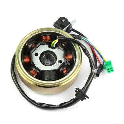 Motorcycle engine and accessories 8-pole DC engine magneto