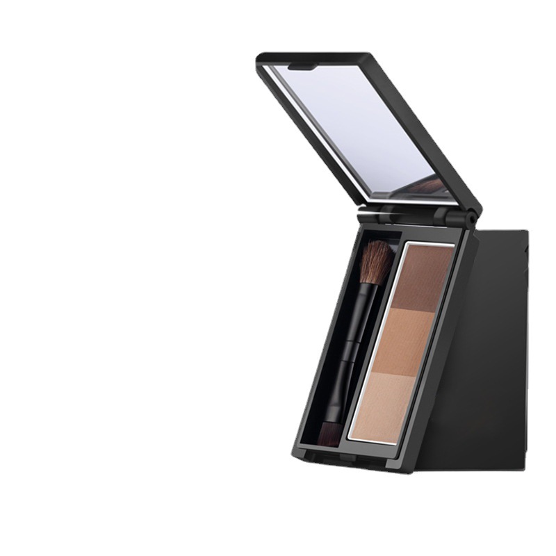 翠黛工厂 眉粉加工 爆款彩妆防水汗染眉高光粉生产定 制加工贴 牌